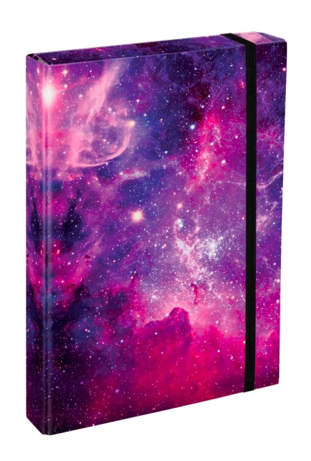 A4 Jumbo School Folder Galaxy Design