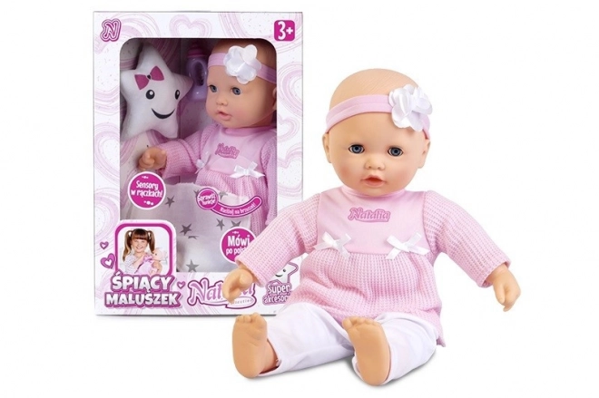 Doll Natalia Sleepy Baby 38cm