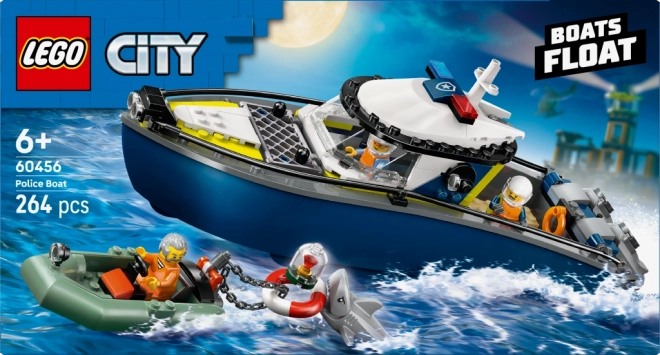 LEGO City Verfolgungsjagd im Polizeiboot