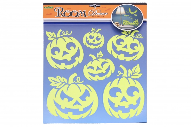 Glowing Wall Stickers Halloween Pumpkin