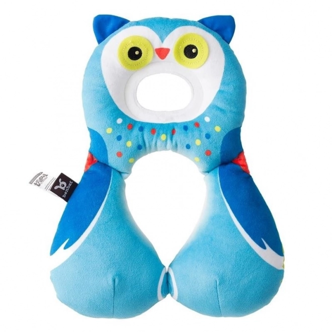 Travel Neck Pillow with Animal Support