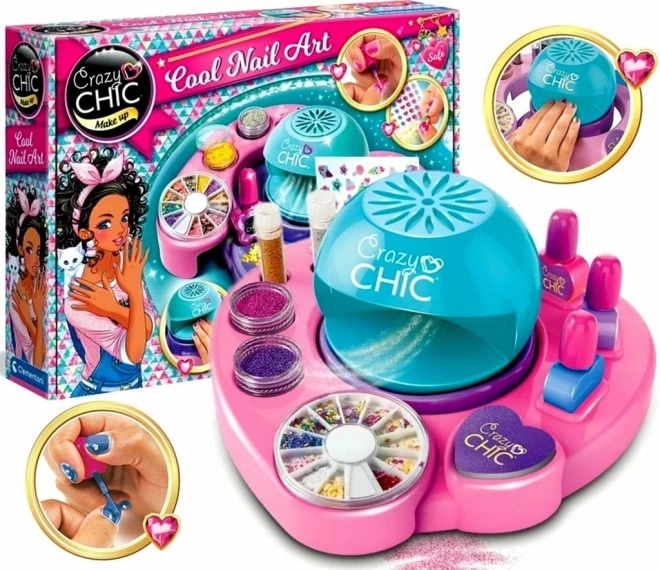 Clementoni Crazy Chic Nail Design Kit