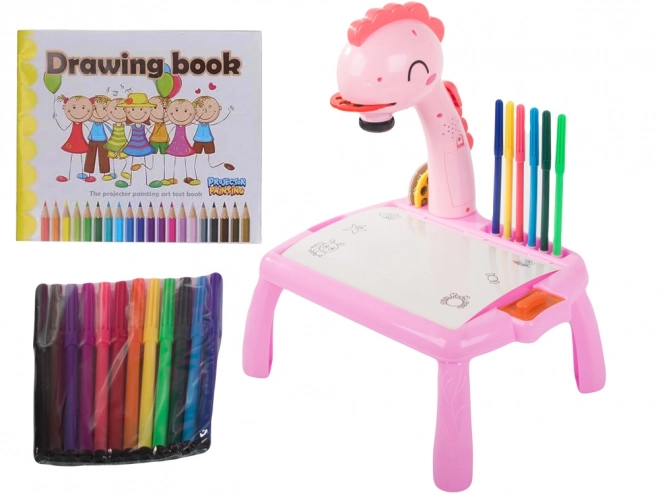 Children's Educational Drawing Projector Table