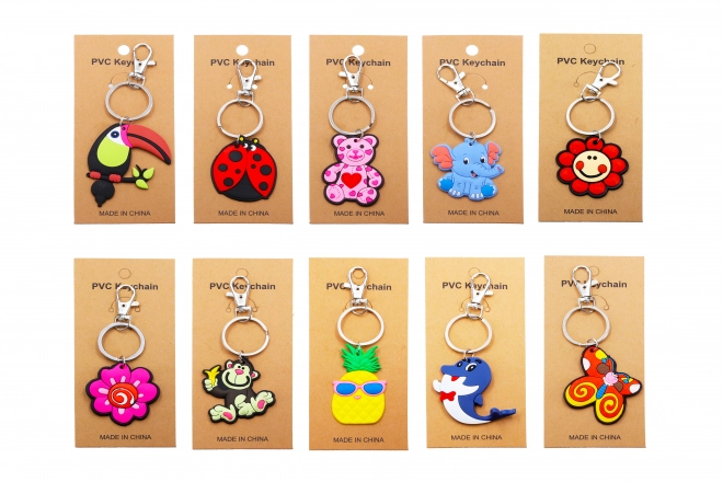 Assorted Keychain Designs