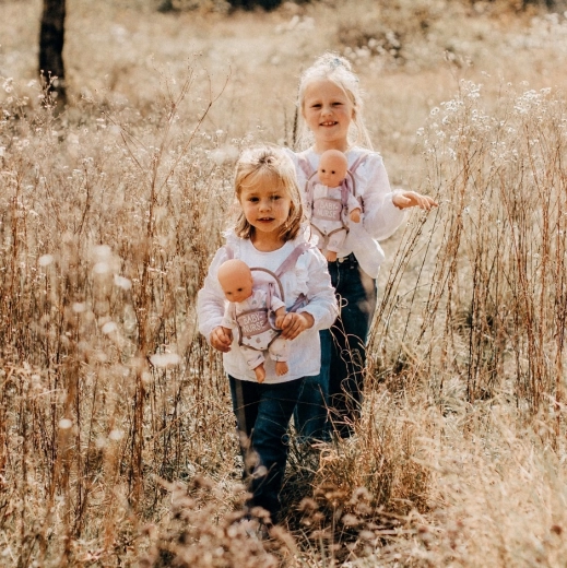 Dwie pozycje noszenia dla większej liczby zabaw