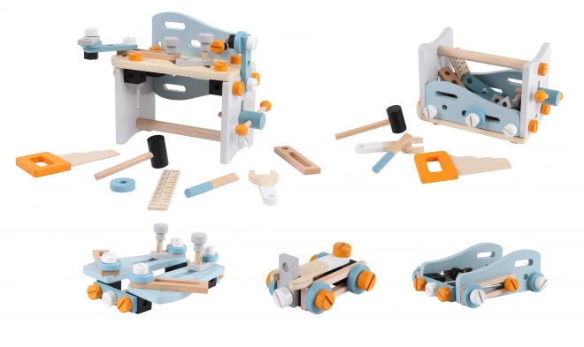 Wooden Tool Workshop Construction Set