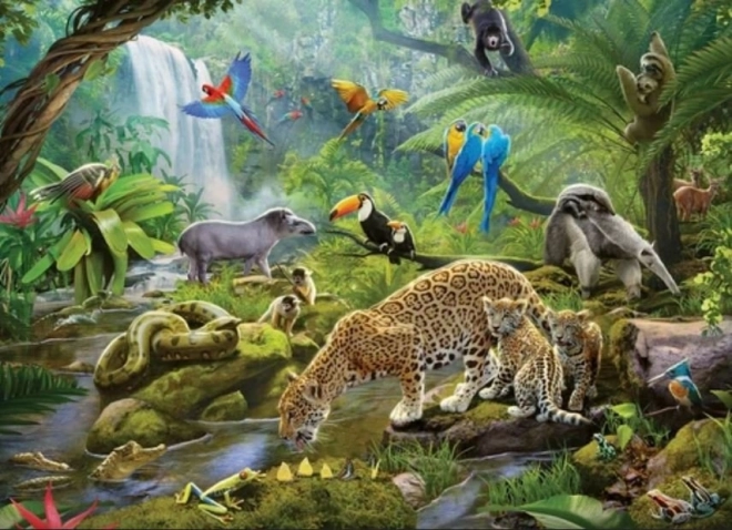 Ravensburger Animals in the Rainforest Puzzle 60 Pieces