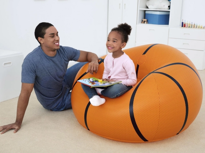 Inflatable Basketball Beanless Chair by Bestway