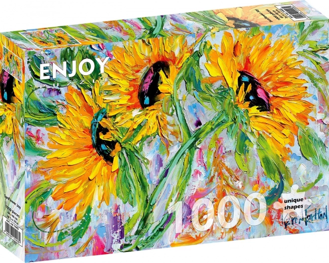 Enjoy Sunflower Delight 1000 Piece Puzzle