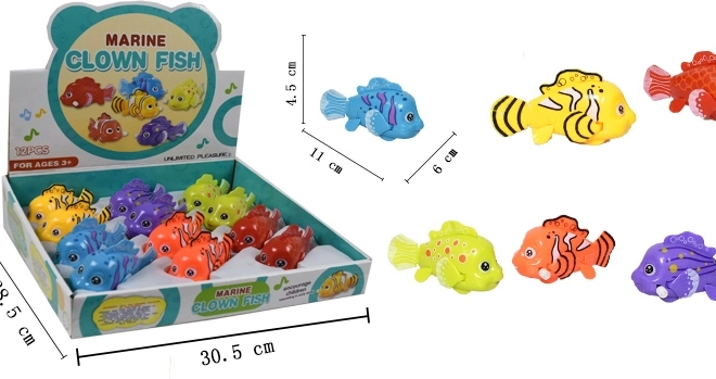 Pesce a carica 11 cm