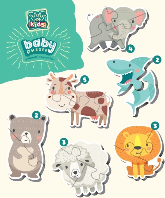 Animal Baby Puzzle for Toddlers