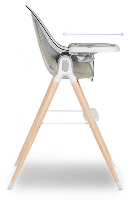 Lionelo Maya 2-in-1 High Chair White