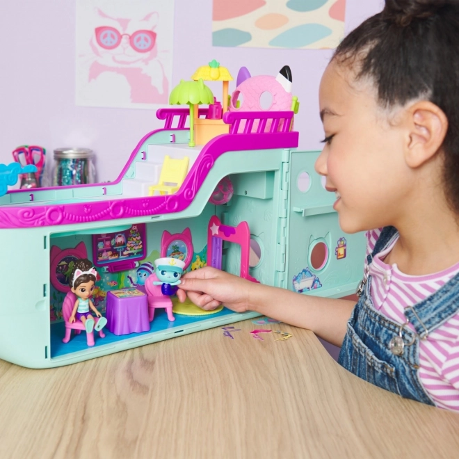 Gabi's Dollhouse Cruise Ship Playset