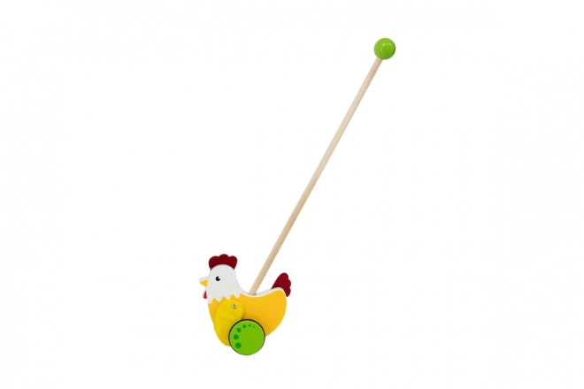 Wooden Pull Toy - Rooster