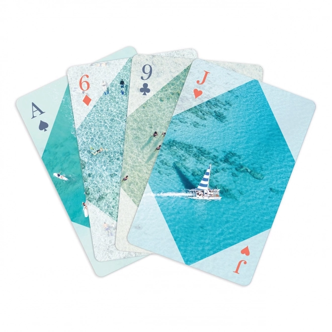 Playing Cards Set Beach Gray Malin