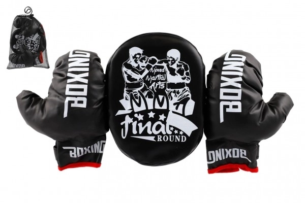 Kids Boxing Set with Focus Mitts and Gloves