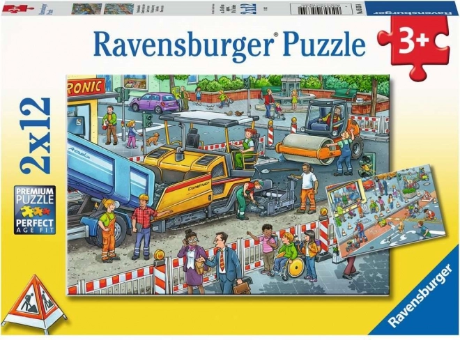 Ravensburger Construction Site Puzzle Set