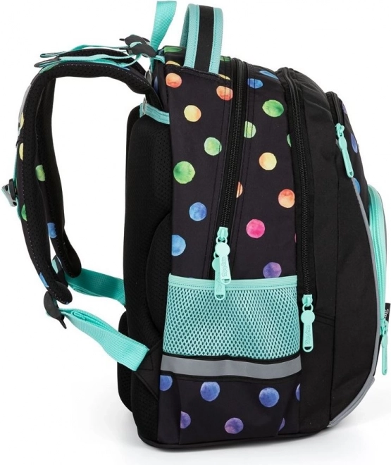 OXY GO Dots School Backpack Set