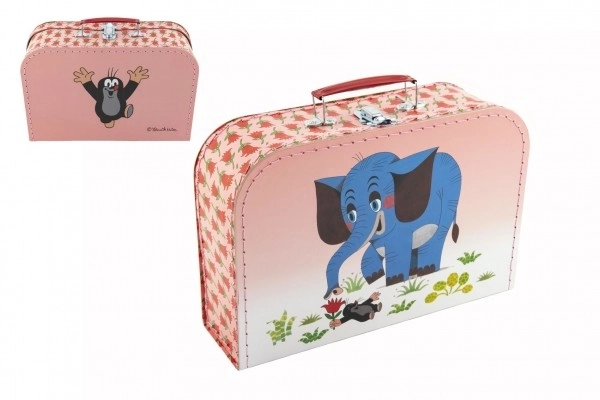 Storage Suitcase with Little Mole and Elephant