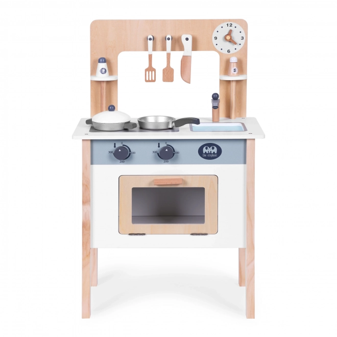 Children's Wooden Kitchen Set with Accessories by ECOTOYS