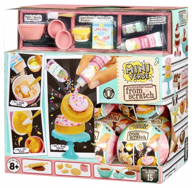 Figures Miniverse Mini Kitchen from Scratch 15 pcs