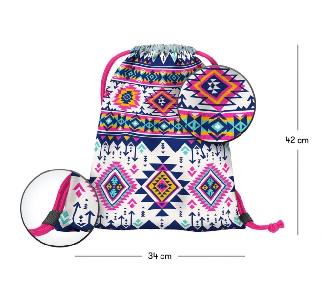 Baagl Drawstring Bag Boho