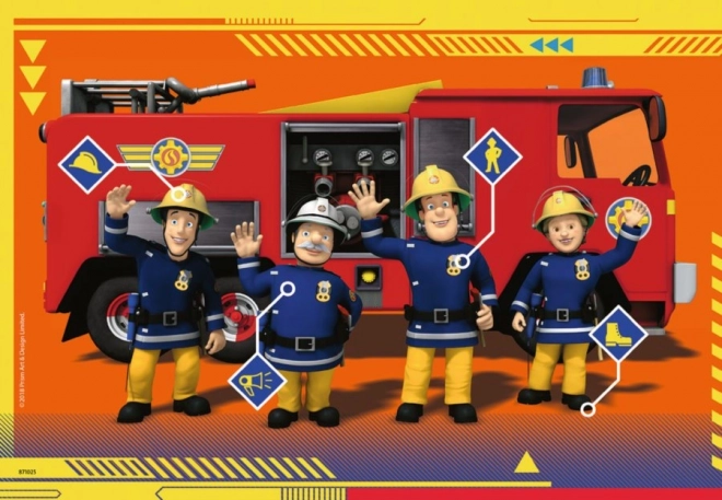 Fireman Sam Puzzle Set