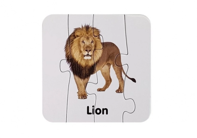 Educational Puzzle Wild Animals