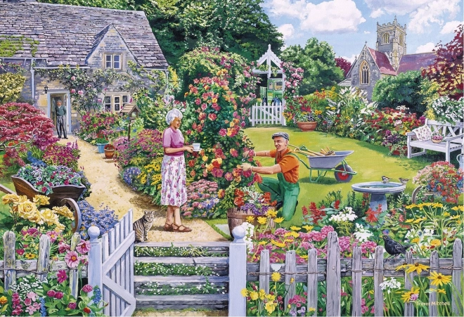 Gardeners Day 4x500 Piece Puzzle Set