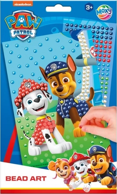 Beaded Mosaic Picture PAW Patrol 21x14.5cm