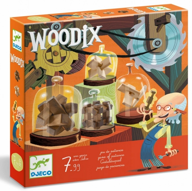 Djeco Woodix Wooden Puzzle Set