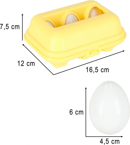 Educational Toy for Children Montessori - Shape and Color Recognition with Eggs
