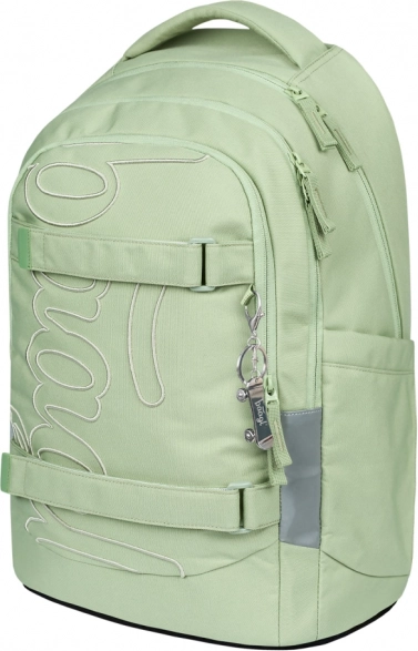 Set für Schüler BAAGL Skate Max Menthol: Rucksack, Federmäppchen, Beutel