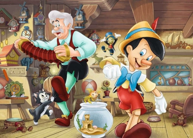 Ravensburger Puzzle Nezapomenutelné Disney Momenty - Pinocchio