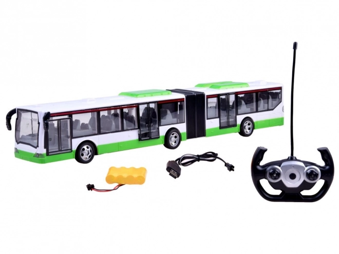 Távirányítós busz gyerekeknek – Zöld
