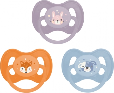 Canpol babies rubberen fopspeen kers 6–18 m CUTE ANIMALS