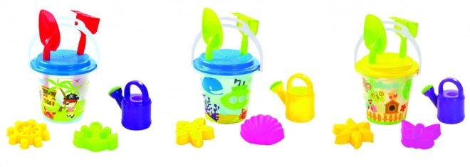 Pirates and Sea World Sand Set with Transparent Bucket