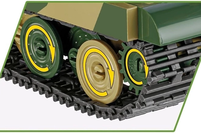 Konstruktiós készlet Tank Panzerjäger Tiger Ausf. B Jagdtiger