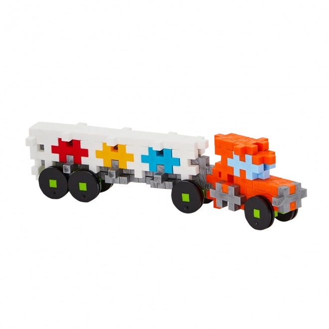Camion Plus-Plus Set Creativo (100 pezzi) in Tubo