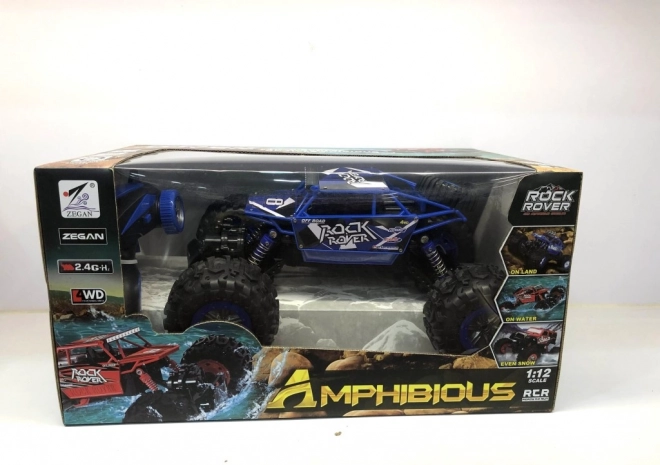 Red Amphibious RC Car