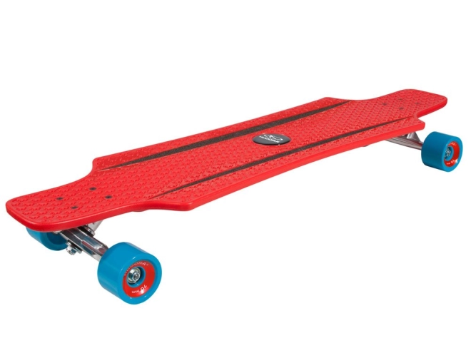 Large PU wheels for stability and grip
