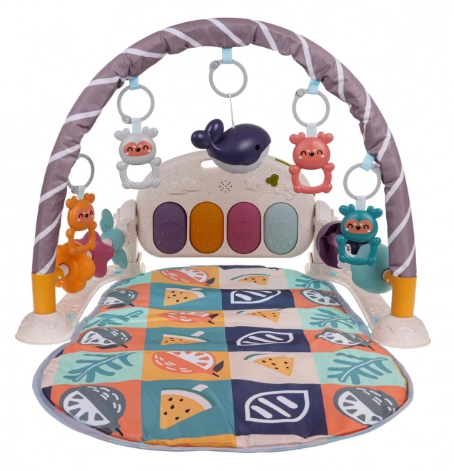 Interactive Baby Play Mat with Piano and Accessories