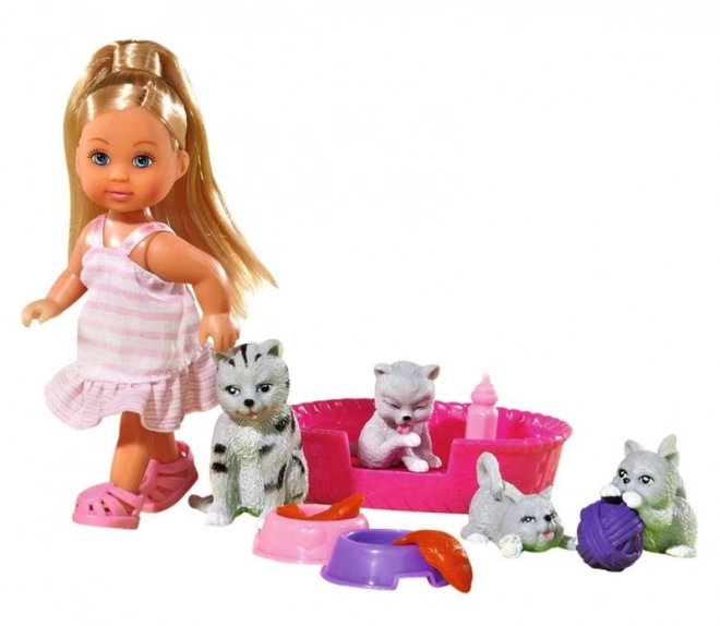 Doll Evička with Pets