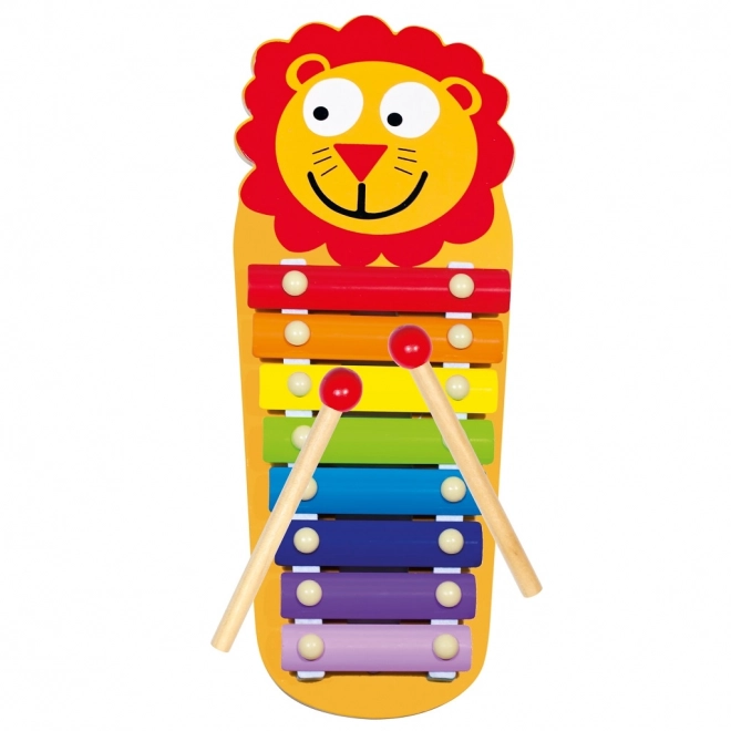 Bino Metal Lion Xylophone