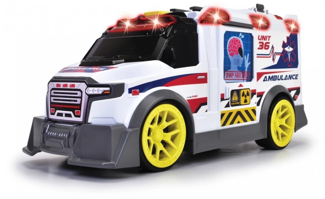 Ambulance Vehicle with Lights and Sound