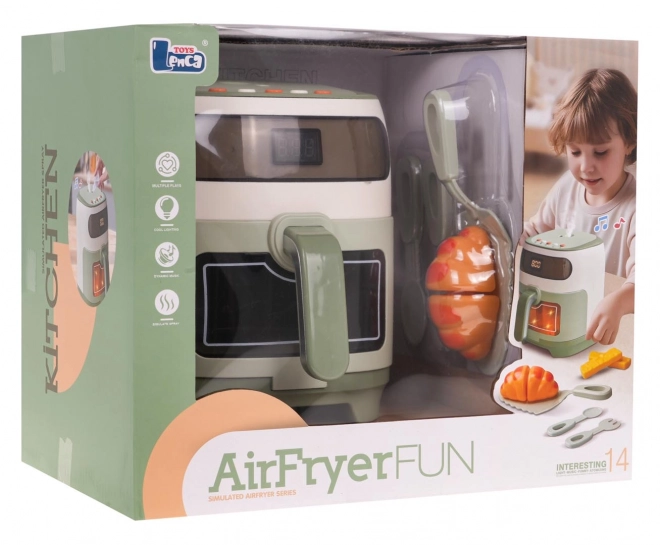 Interactive Airfryer Toy with Accessories