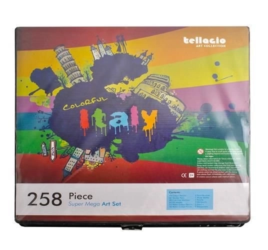 Complete Painting Set with 288 Pieces