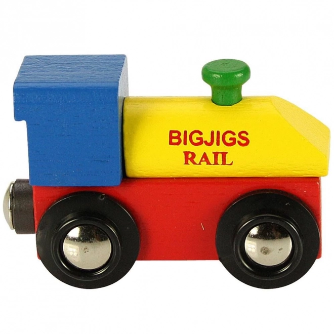 Bigjigs wooden locomotive