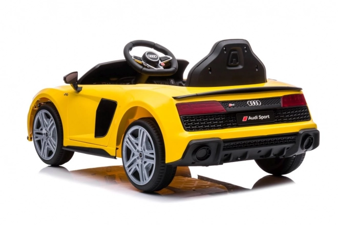 Electric Ride-On Car Audi R8 Yellow