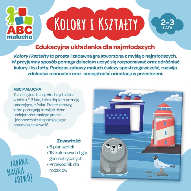 Ukazovací hra Kolory a tvary z řady ABC Malucha